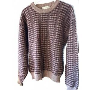 Vintage Christian Dior Wool Sweater Made in England XL